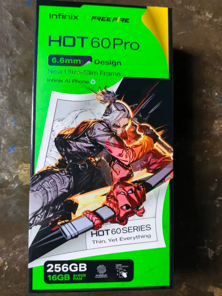 Jual hp baru Infinix hot 60 pro