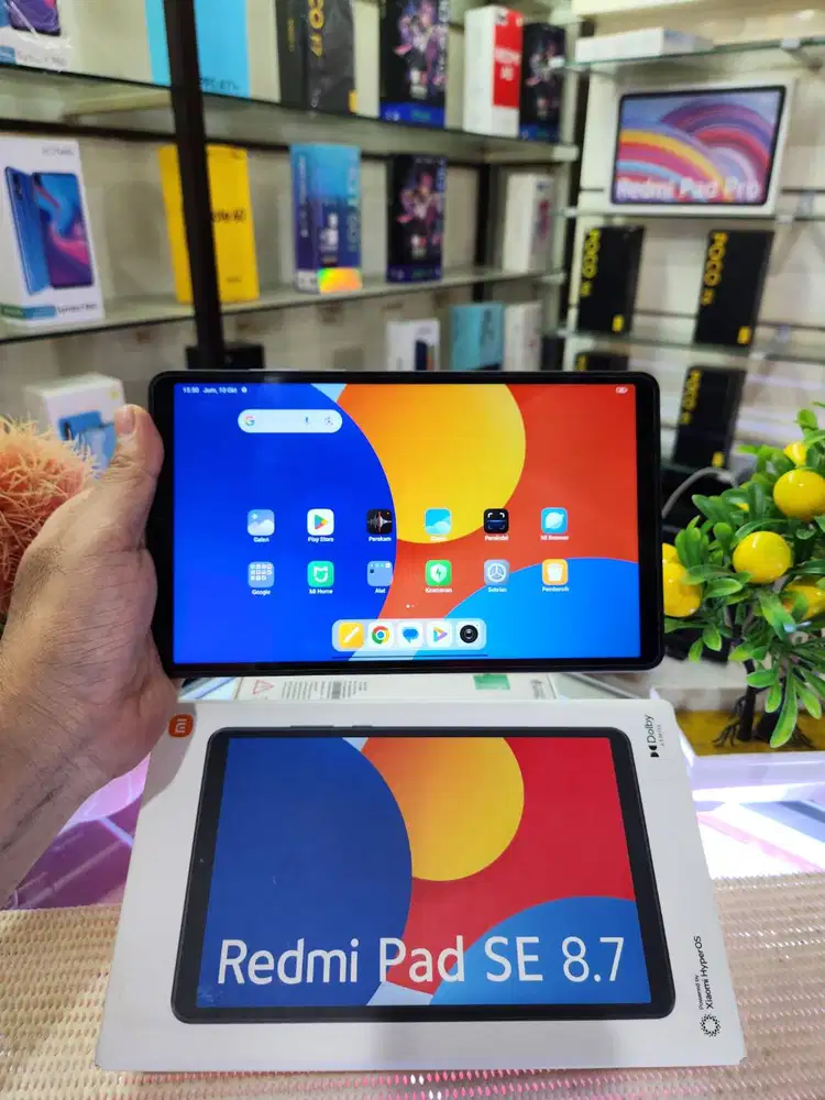 Tab Redmi Pad SE 8.7 Ram 4+4Gb/128Gb Fullset Mulus Ori 100% Bergaransi