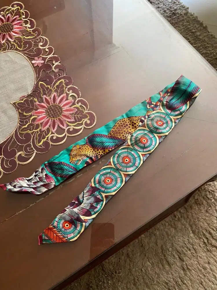 Hermes 2016 Vert Turquoise Mauve SAVANA DANCE by Ardmore Artists