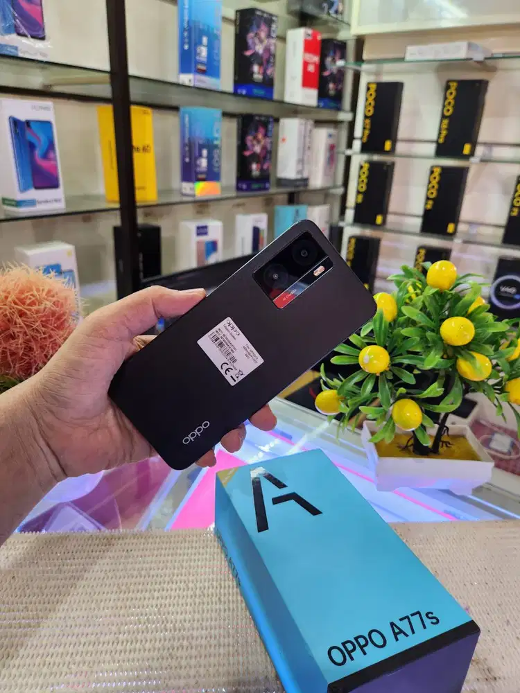 Oppo A77s Ram 8+8Gb/ 128Gb Fullset Mulus Ori 100% Like New Bergaransi