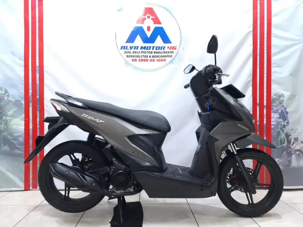 BEAT DELUXE CBS ISS TH 2021 LOW KM MULUS NO MINUS CASH / TT / KREDIT