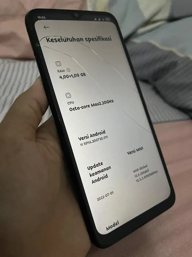 Redmi 9c 4/64 hp aja minus