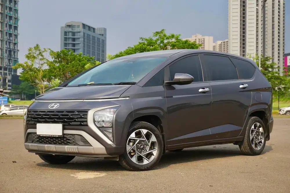 DP Ringan Hyundai Stargazer Prime 1.5 A/T Abu2 Grey 2022 Best Deal