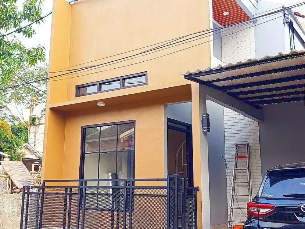 Rumah Hunian Elegan MURAH dengan Rooftop & Mezzanine FULL FURNISHED di JatiAsih Bekasi