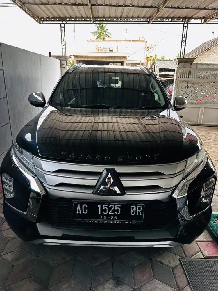 Pajero 2022 dakar hitam sport diesel automatic disel solar matic