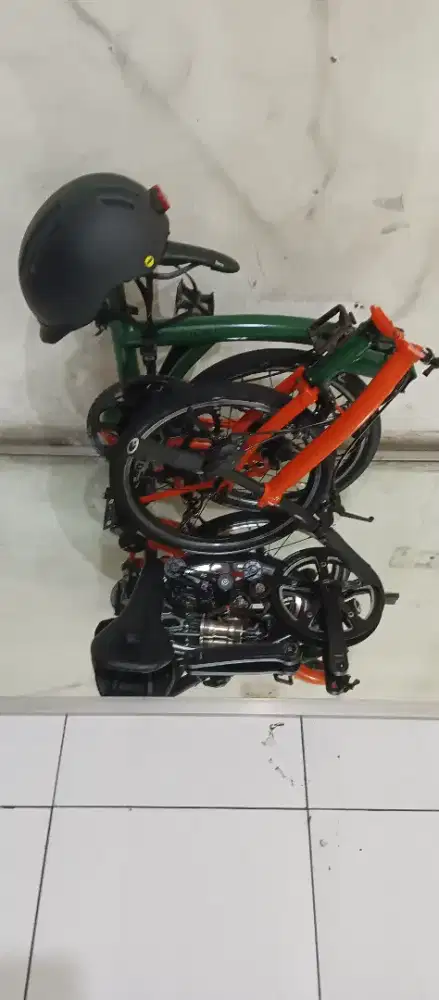 Brompton S3E 2020 (3s external) full upgrade (banyak bonus)