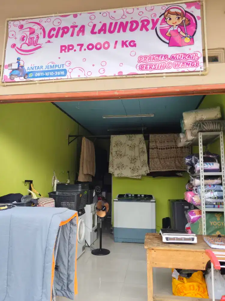 Dibutuhkan pegawai untuk laundry