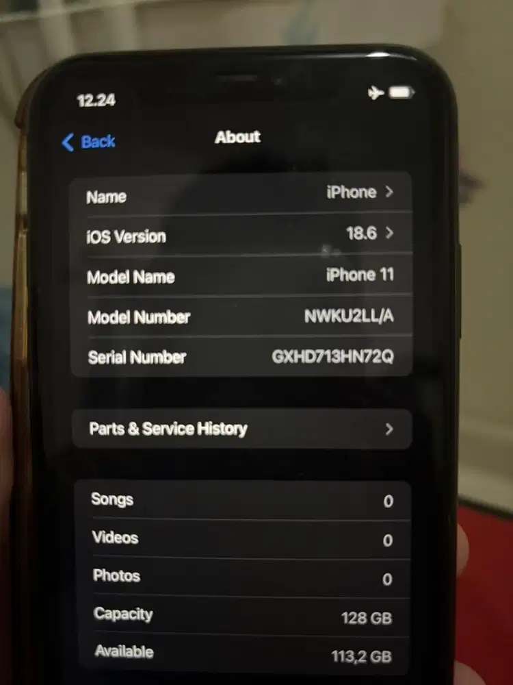 Iphone 11 128 fullset Mulus