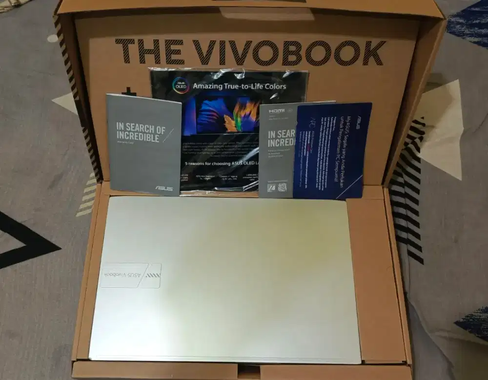 ASUS Vivobook Pro 15 OLED AMD Ryzen 9 Nvidia RTX 3050 GARANSI RESMI ON