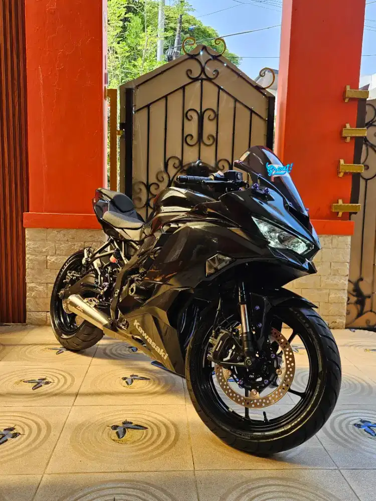 Kawasaki Zx25r TFT FULL BAUT TITANIUM!