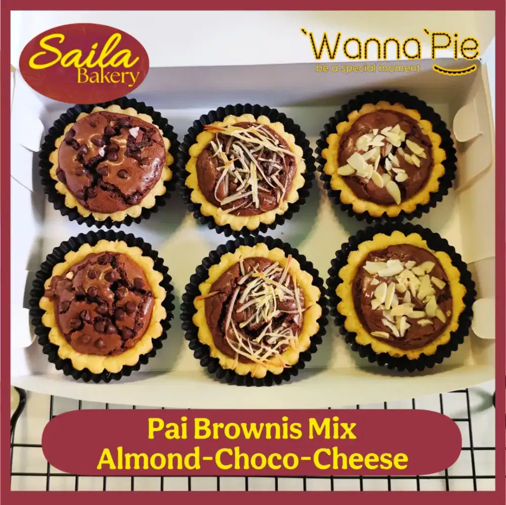Pai Brownies Fudgy Manis Gurih Renyah Empuk Cocok Buat Acara Special