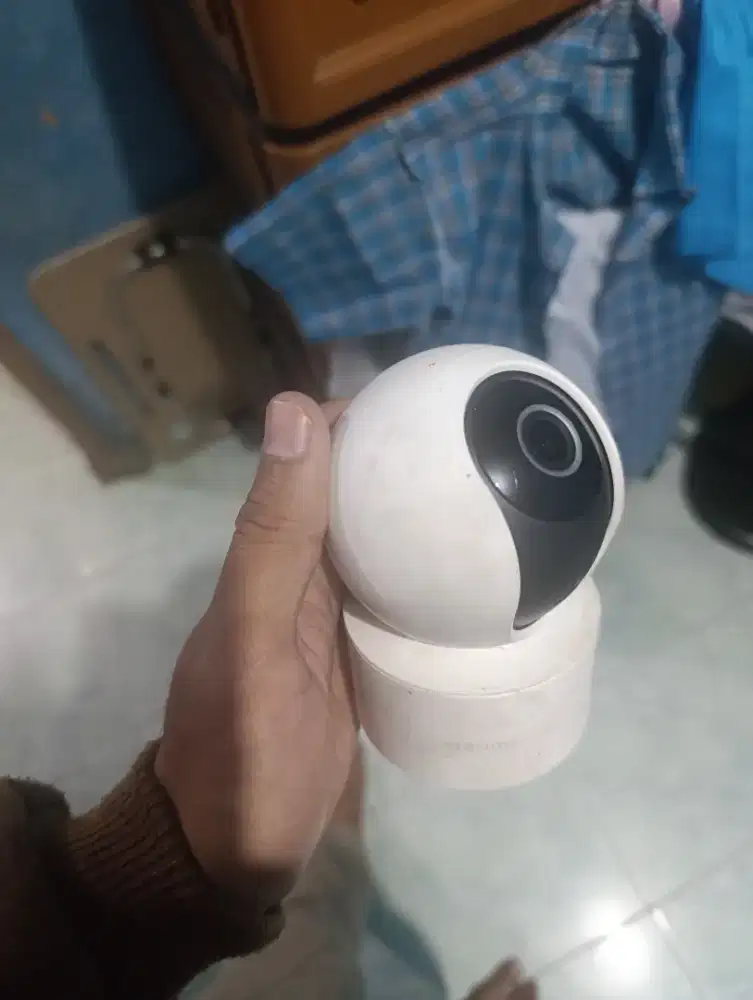 2 cctv xiaomi + modem tplink bisa kartu GSM siap pakai ada dus