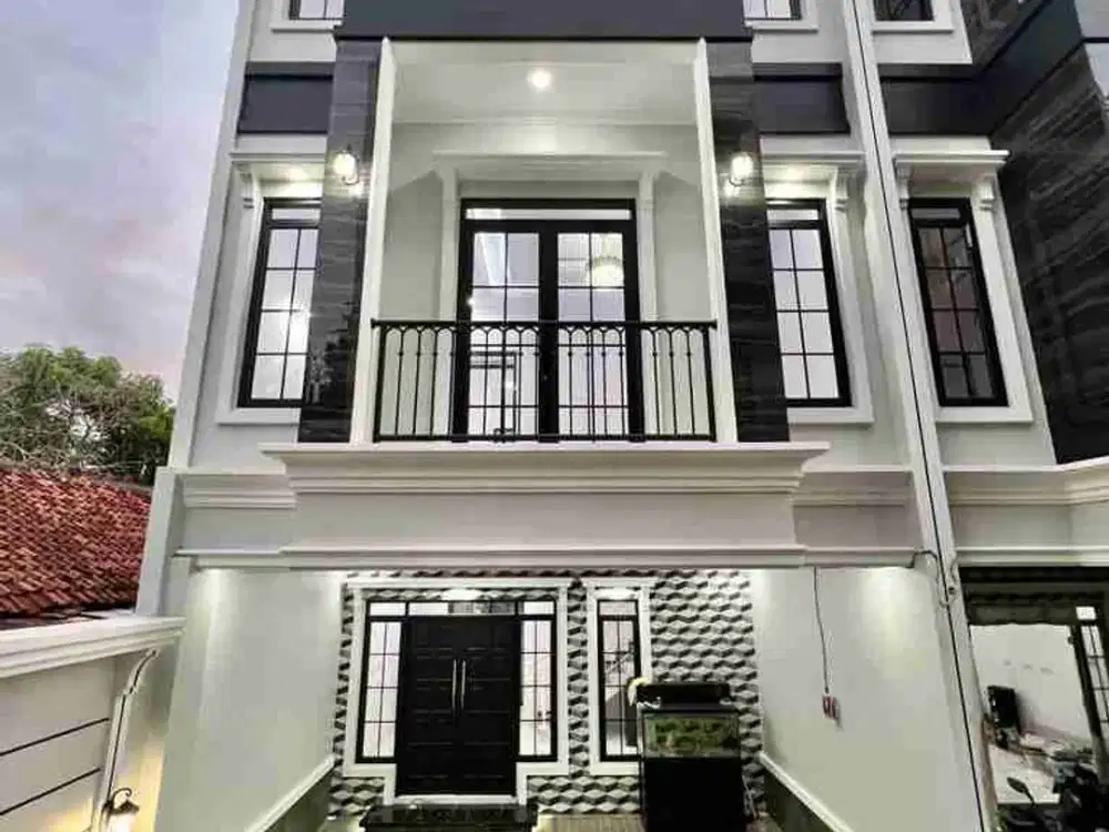Rumah Baru 3 lantai Dalam Cluster Jagakarsa Jakarta Selatan