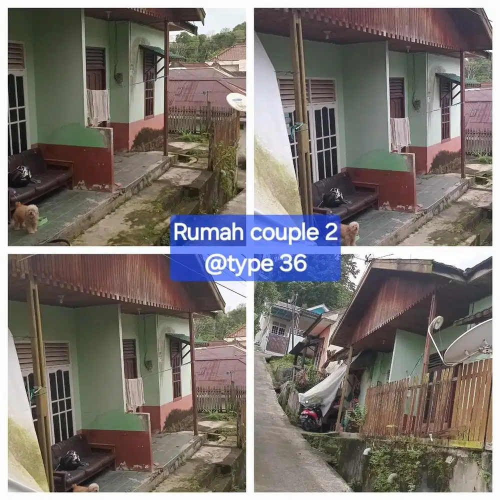 Dijual cepat ( BU) 2 rumah couple bisa untuk jd sewaan
