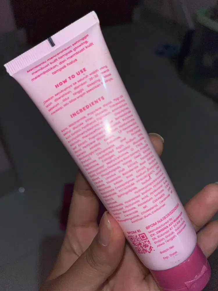 Masker bynads pink