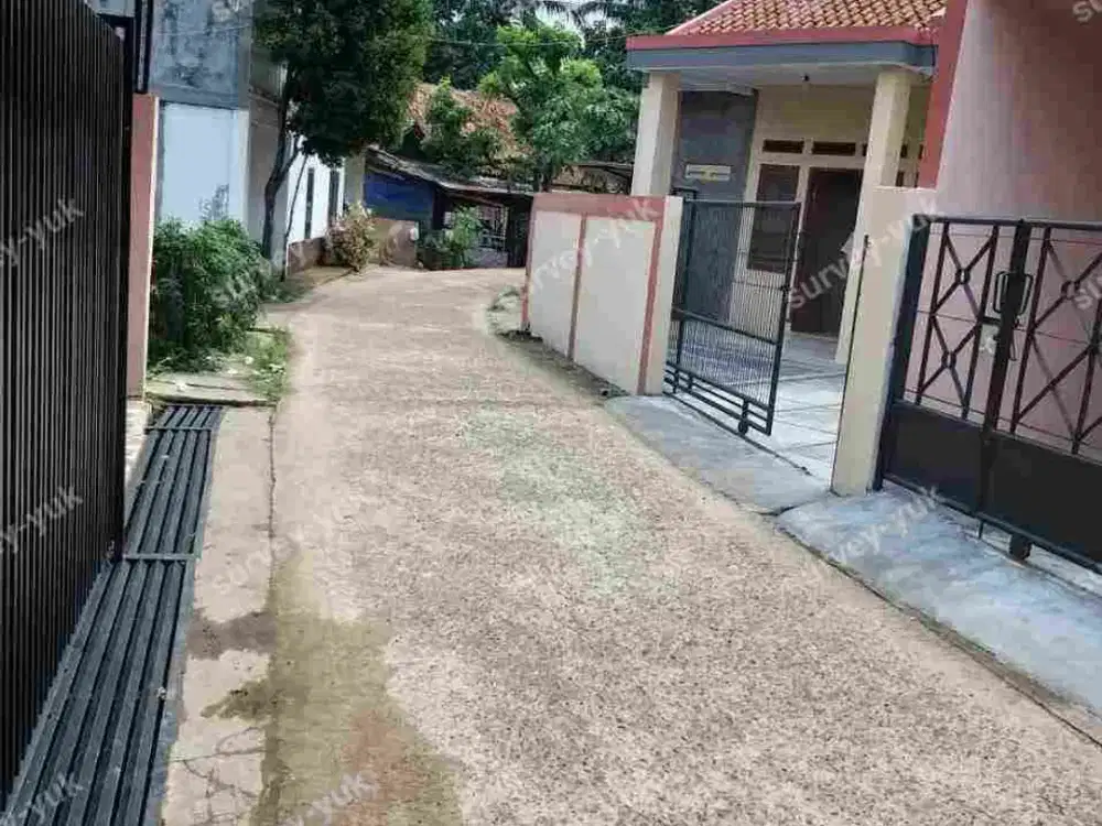 Rumah Murah Bebas banjir bebas pilih lt 80 m2 ada 7 unit Pengasinan Bogor
