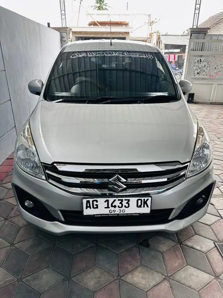 Ertiga 2017 silver mt manual GL ac dobel blower dingin Rtiga bensin
