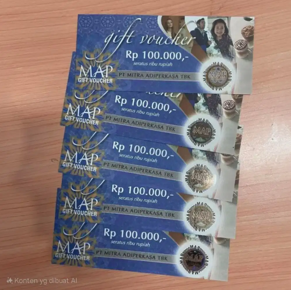 voucher MAP 10 lembar