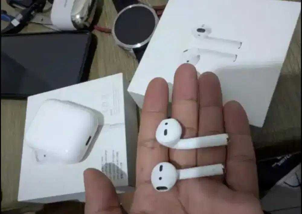 Jual headset airpods gen 2 ex ibox resmi ya