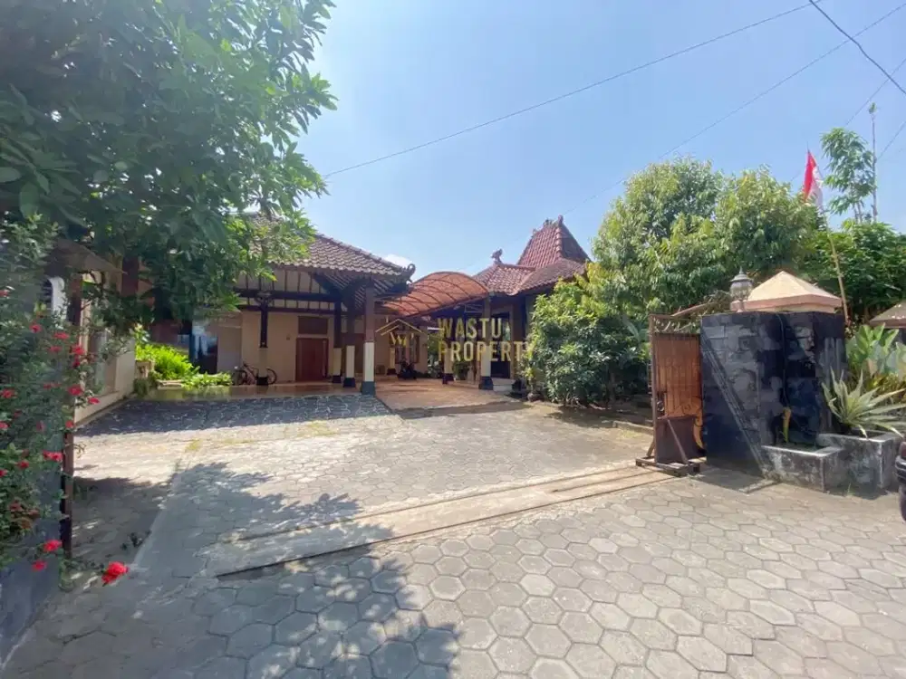 Homestay Luas Dekat Pasar Pleret – Potensi Usaha Besar
