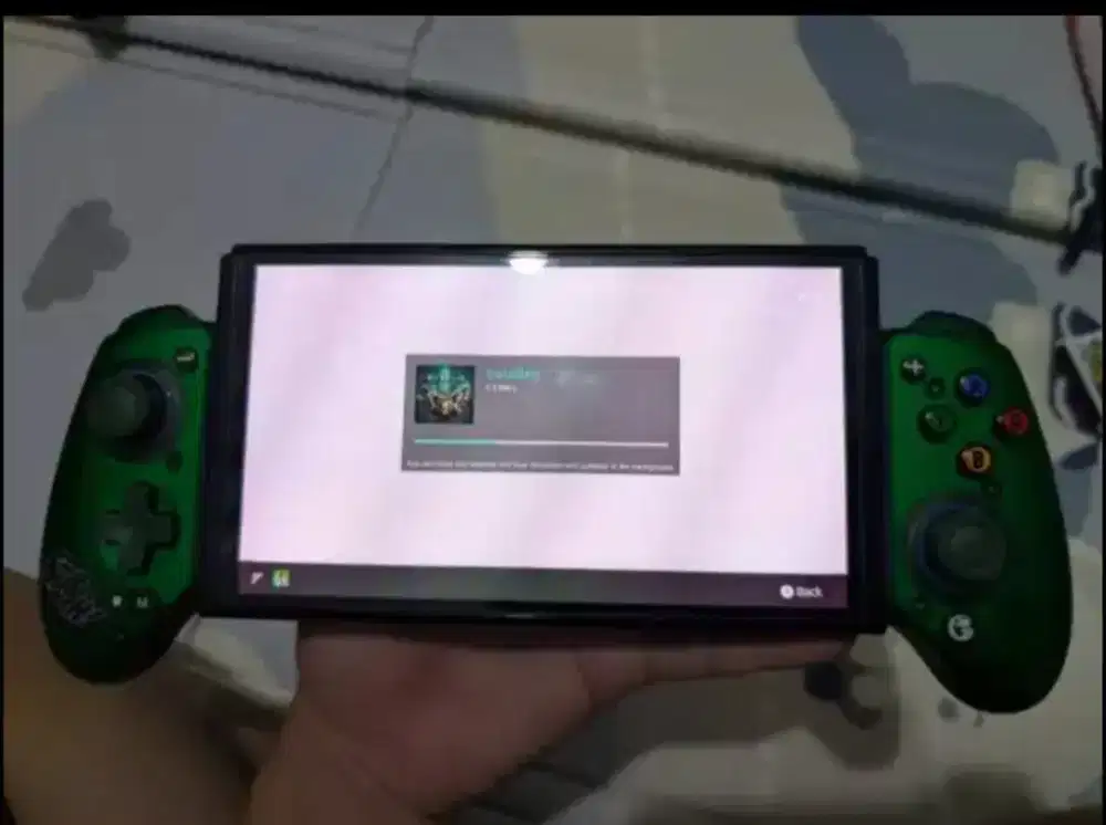 Gamepad merek gamesir tipe g8 plus edisi hulk baru sebulan cek foto