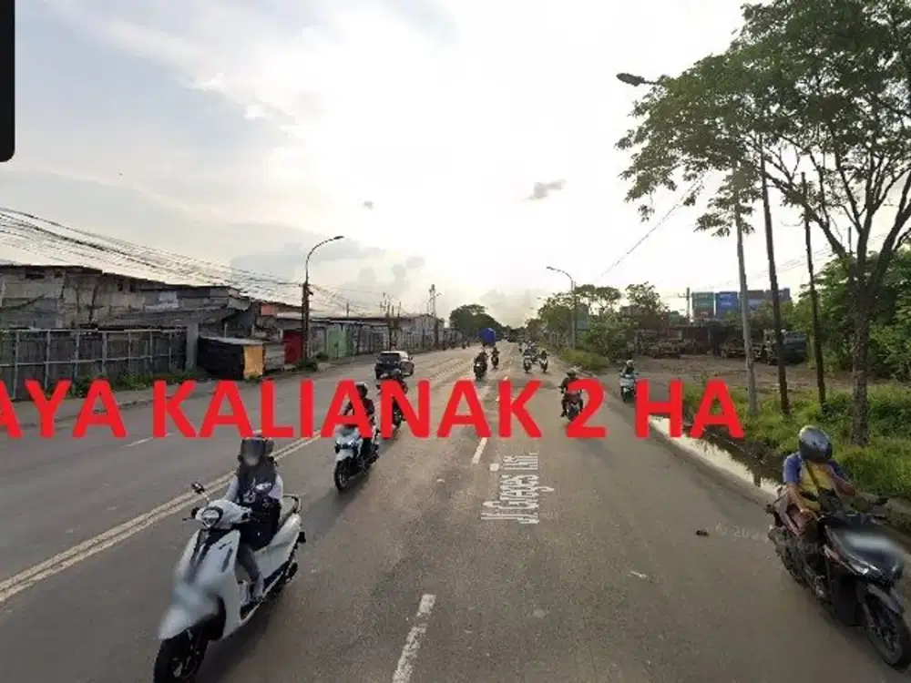 DIJUAL GUDANG RAYA KALIANAK, ROW JALAN LEBAR BARANG LANGKA