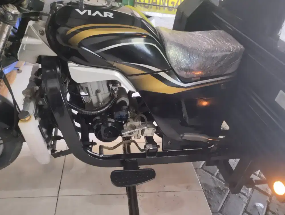 VIAR 150LONG MODEL FOOD TRUCK VIAR MODEL WARUNG  LIKE NEW CONDITION