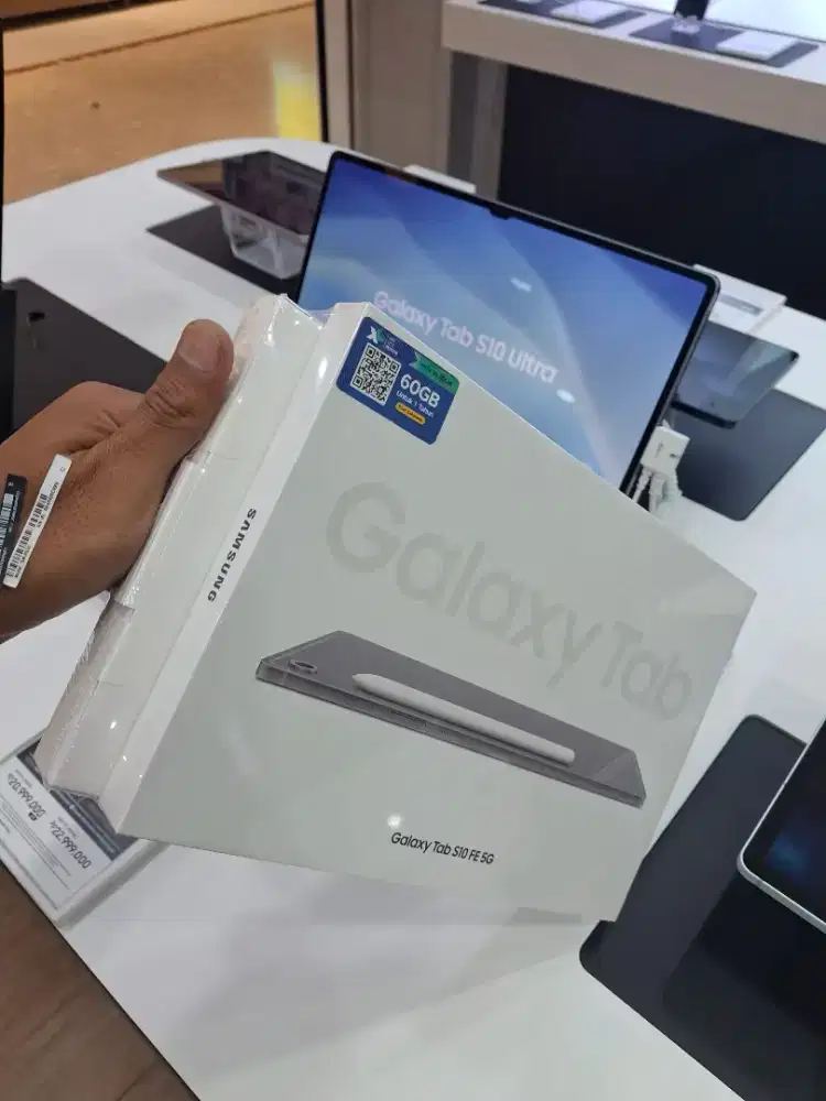 SAMSUNG TAB S10 FE 5G BONUS GALAXY FIT3, CHARGER ORI & SPEAKER PREMIUM