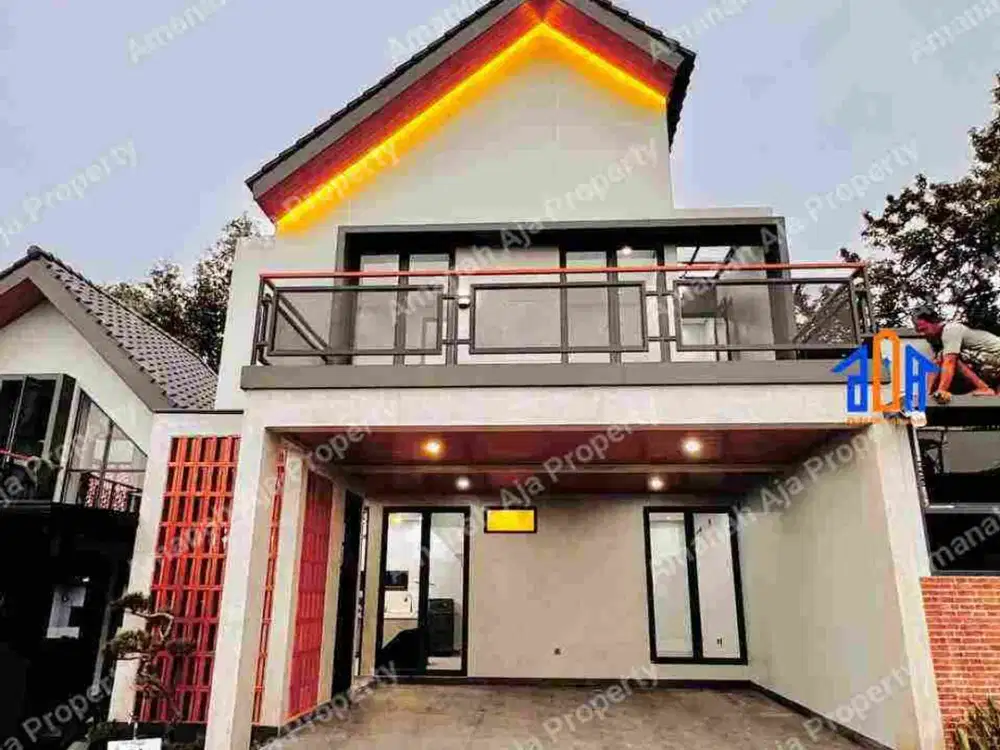 Furnished 900 Meter Ke Gerbang Tol Rooftop Lega Banget