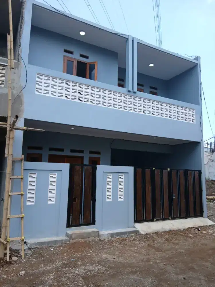 rumah baru 70/140 full bangunan hrga 600jt dkt ke cibubur