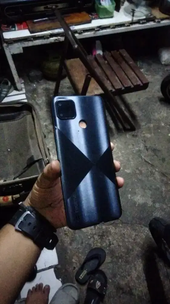 Realme C21y 4/64 spek game T610 batre 5000 mah mines cuma tc retak dik