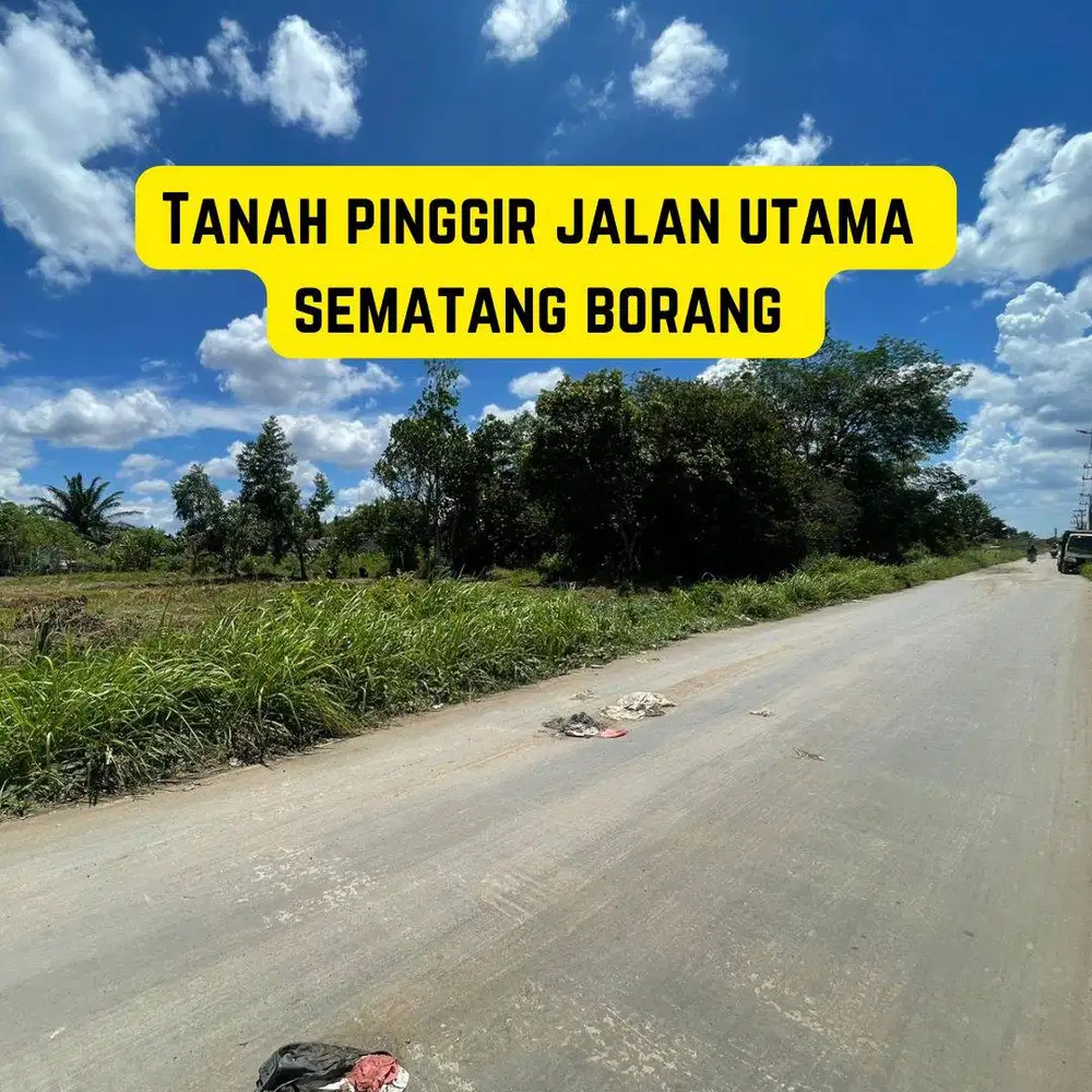 JUAL CEPAT TANAH SEMATANG BORANG PALEMBANG