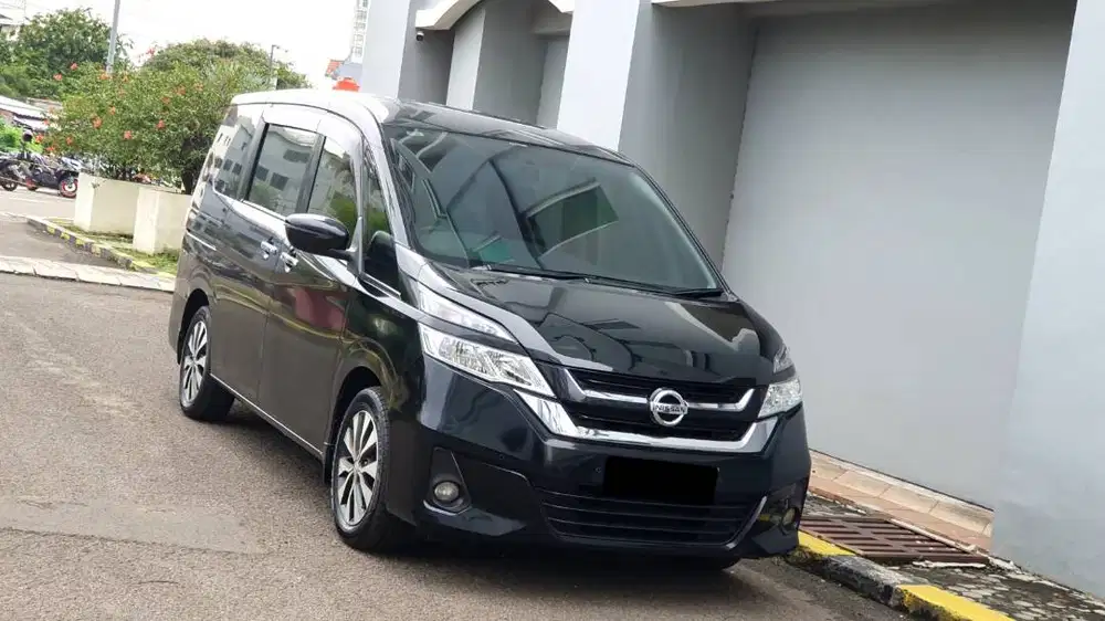 [ GARANSI 5TH ] Nissan Serena 2.0 X AT Non Hws Hitam NIK 2019/2020