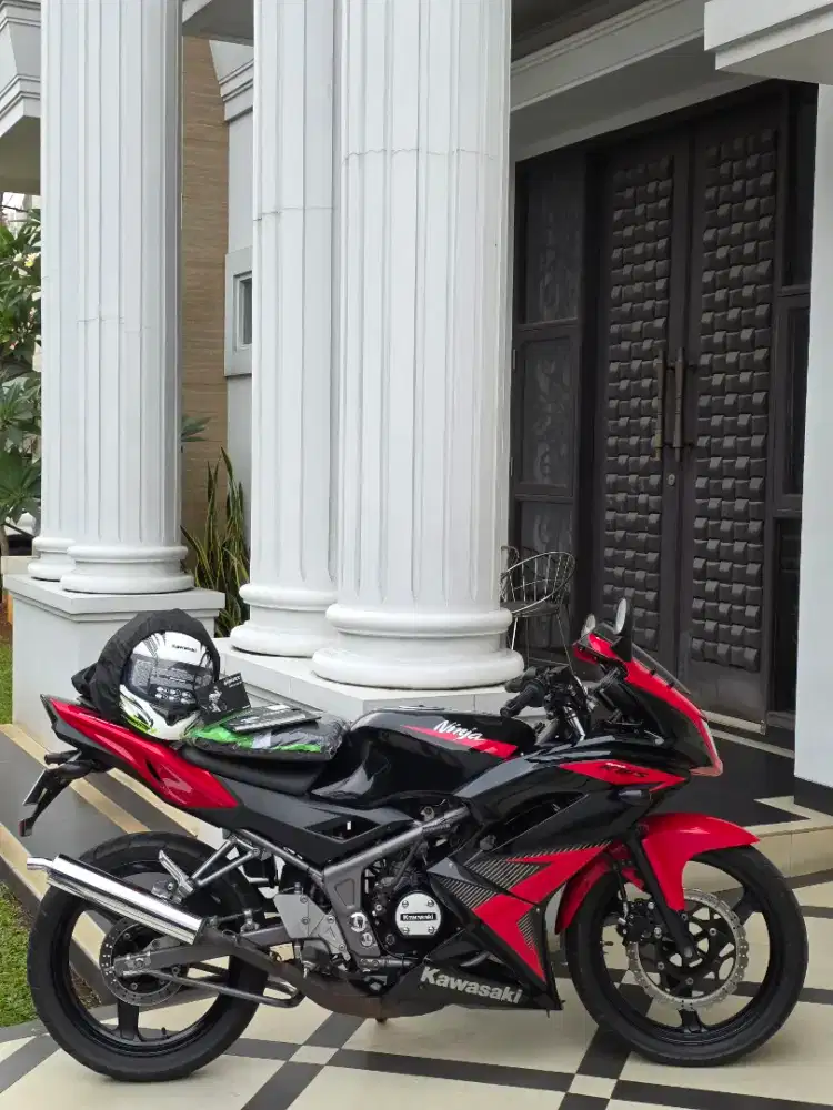 Kawasaki ninja rr 150 2014 km 10 ribu gress