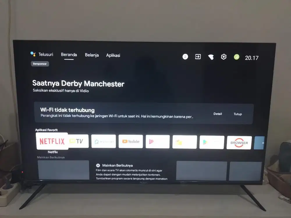 Dijual Cepet AQUA Android LED Full HD TV 43