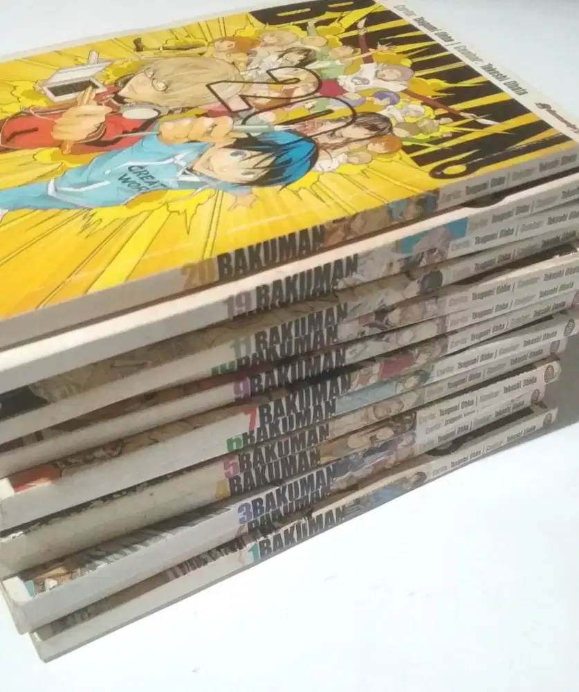 BUKU KOMIK BAKUMAN (NON COMPLETE) TAKESHI OBATA 2015