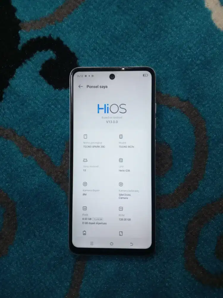 Tecno spark 20c ram 8 batangan segel mulus