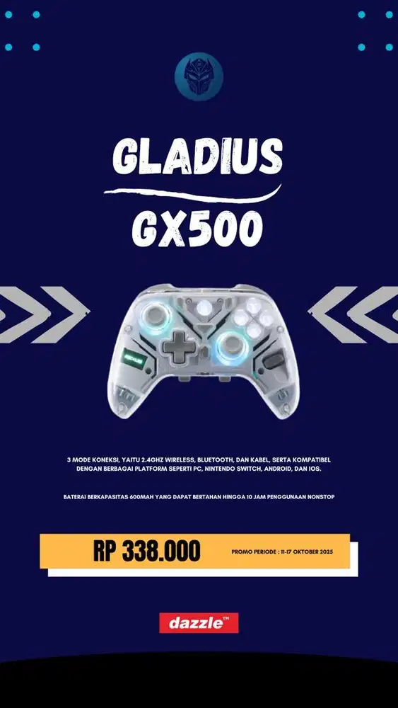 Rexus Gamepad Gladius GX500
