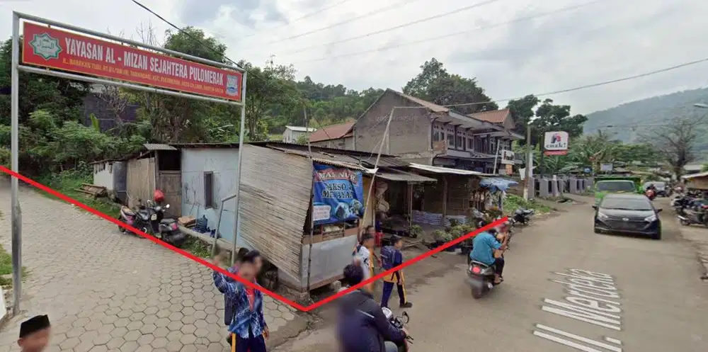 Tanah luas 700 m2 di Jl, Pasarbaru Tamansari Pulomerak