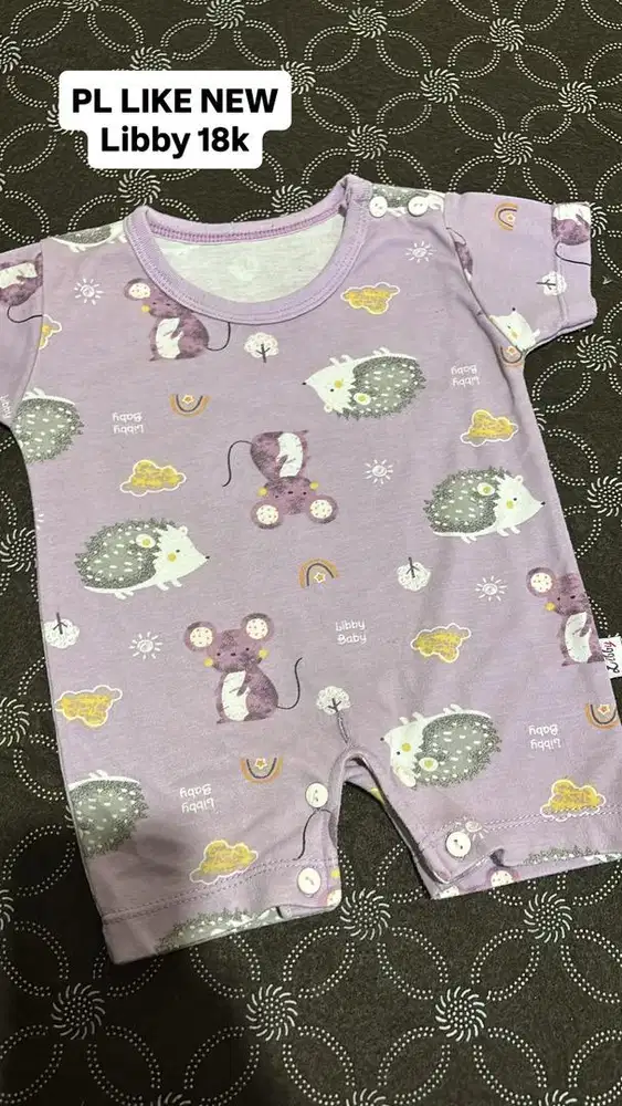 Romper Libby 0-3 bulan