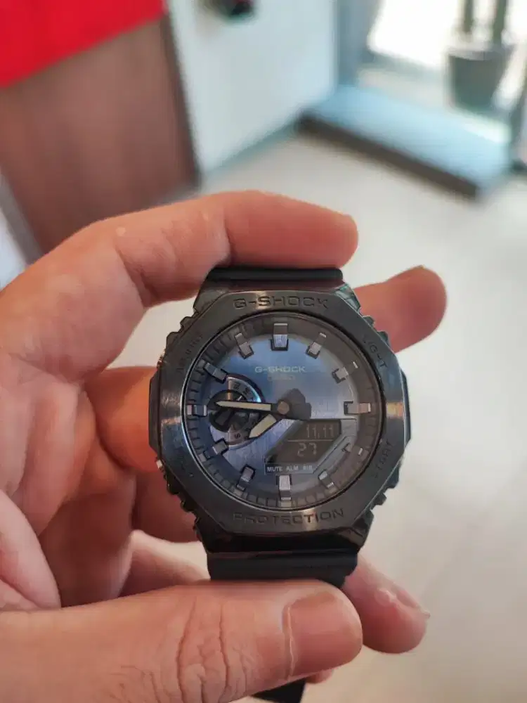 GSHOCK SERIES 2100 METAL NAVY