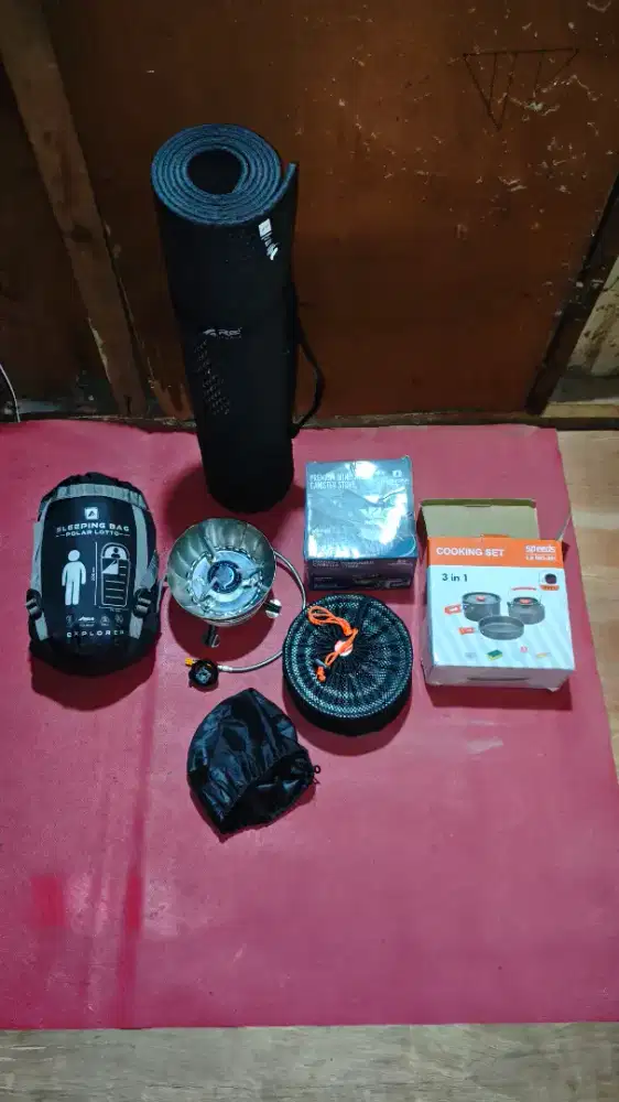 Lagi BU banget. Jual Aja 1 sett 1 paket peralatan Outdoor