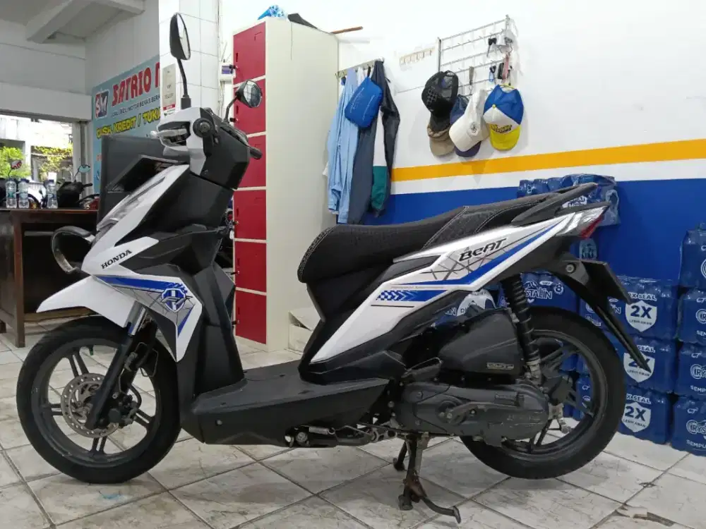 DIJUAL CASH HONDA BEAT ECO CBS THN 2017 PAJAK IDUP SIAP PAKAI