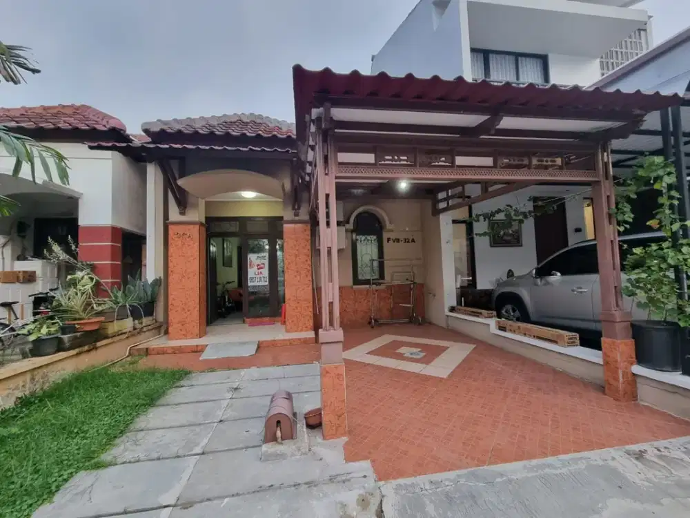 Dijual Rumah Alam Sutera Flamboyan 1 Lantai