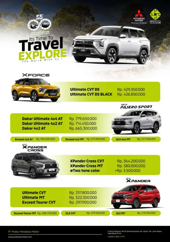 Spv mitsubishi jabodetabek