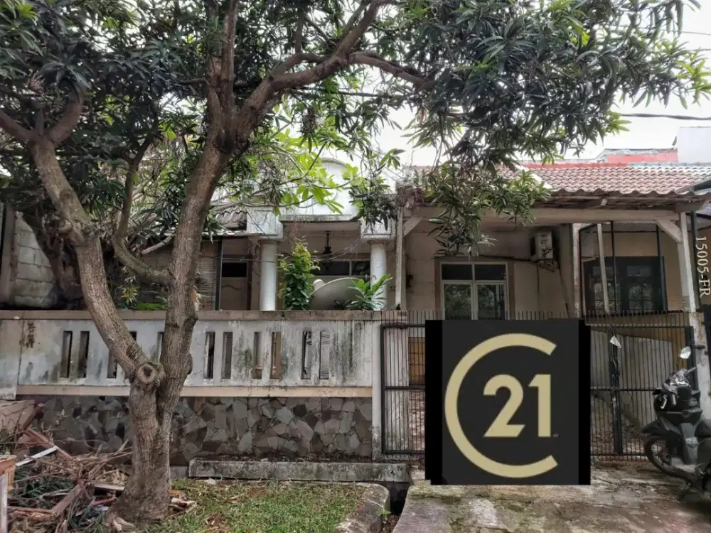 Rumah Dijual Di Graha Raya Bintaro Jaya Row Jalan Depan Luas