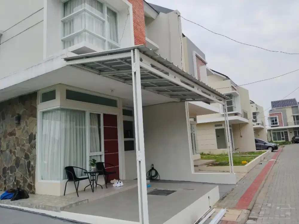 Kanopi karpot rangka baja ringan model terbaru