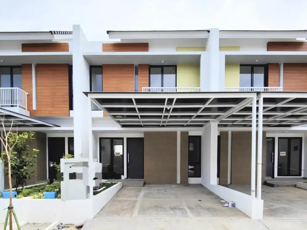 Di jual rumah 2 lantai di cluster lavesh pashe 2 sudah SHM luas 75 m2 6x12,5 hadap selatan di cluster lavesh  harapan indah Bekasi