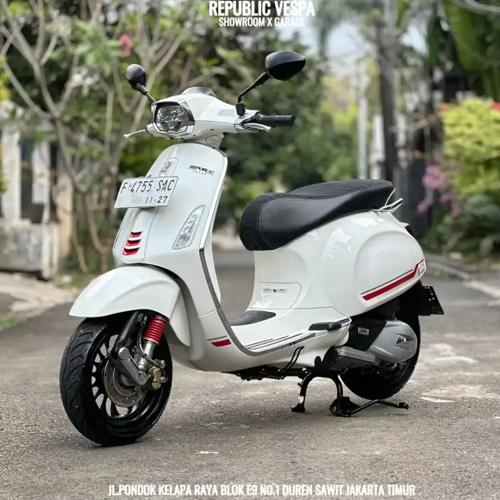 JUAL CEPET VESPA SPRINT S 150 IGET ABS LED THN 2022 PERFECT CONDITION