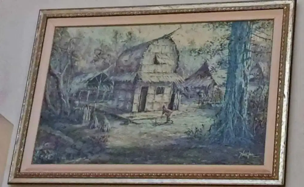Dijual Lukisan Rumah Sasak